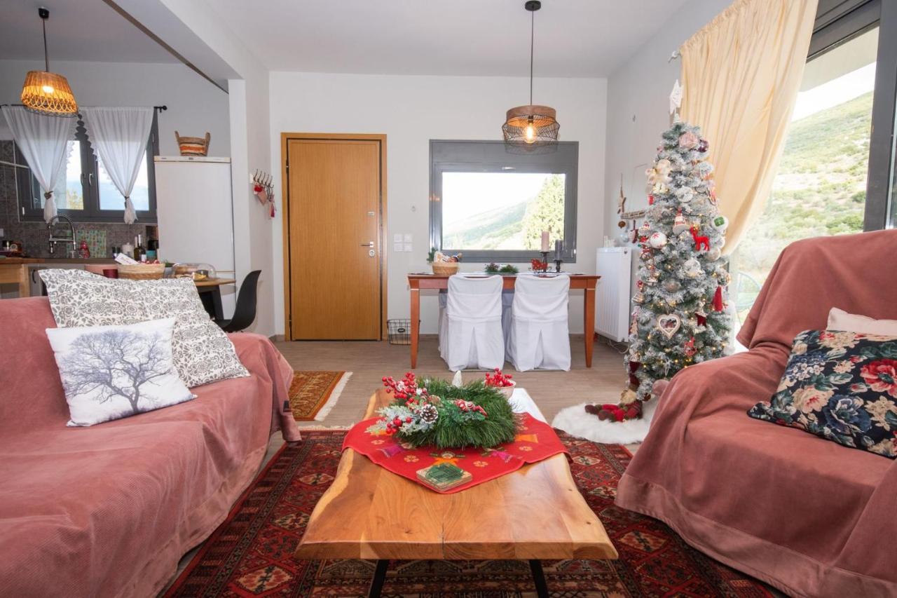 Stellas Guesthouse Near Arachova Stírion エクステリア 写真